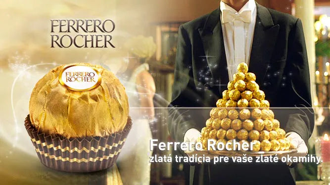 Donáška kvetov - Ferrero Rocher 200g - slovenske-kvety.sk