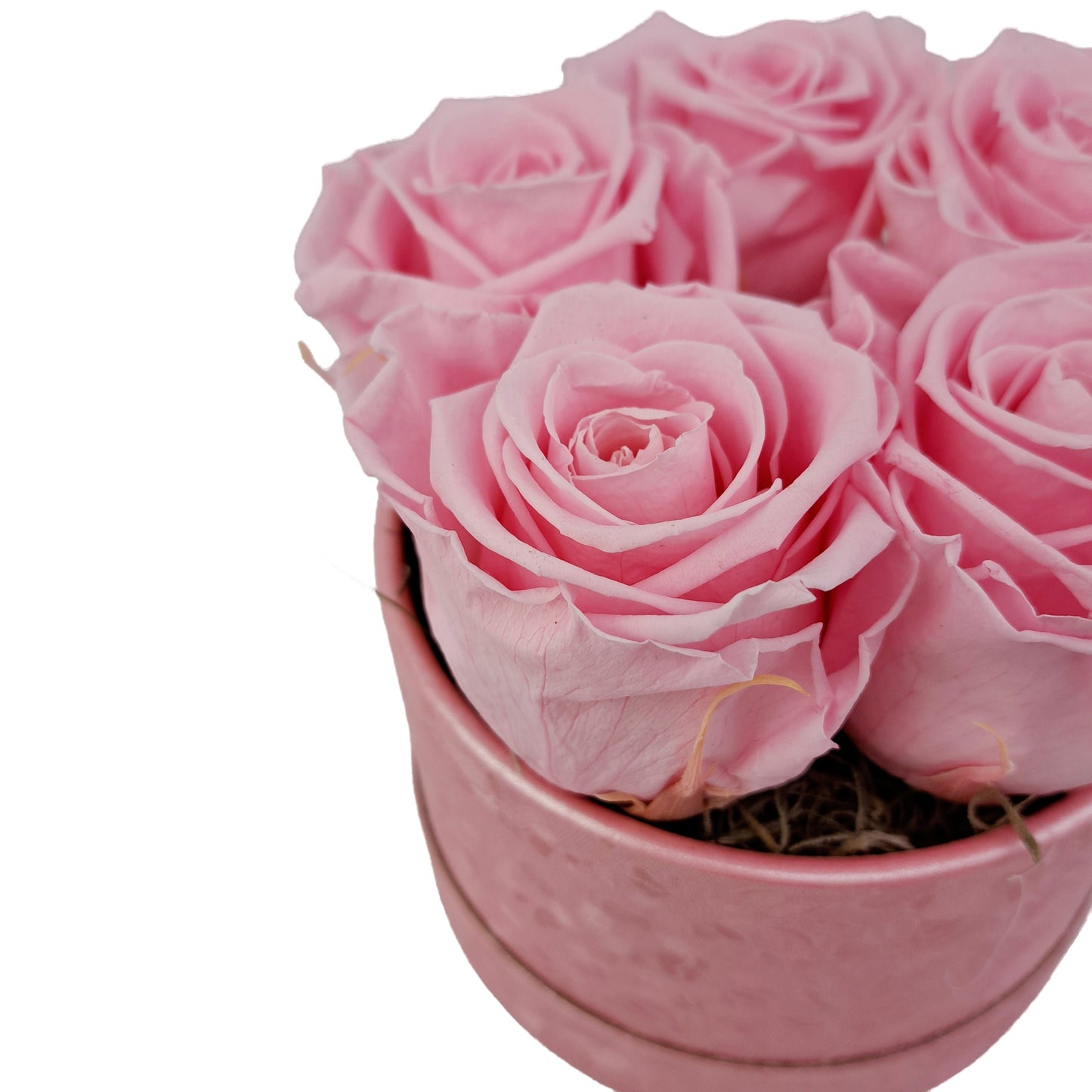 Flowerbox  stabilizovaných ruží - ETERNAL Flowers - Ružový