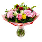 Kytica 20 farebných ruží a ružových  gerbier