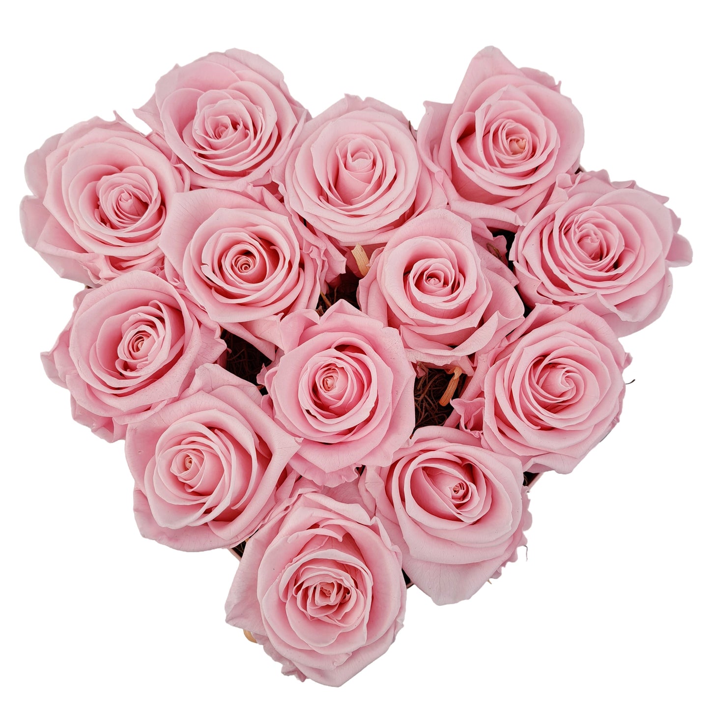Srdce Pink - 13 stabilizovaných ruží